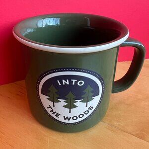 New Now Designs 'Into the Woods' Heavy Green Ceramic Mug Outdoors Explore More